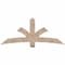 Ekena Millwork Davenport Smooth Timber Gable Bracket, Douglas Fir, 72"W x 30"H x 5 1/2"D x 5 1/2"F, 10/12 Pitch GBW072X30X0606DAV00SDF - alternate 1